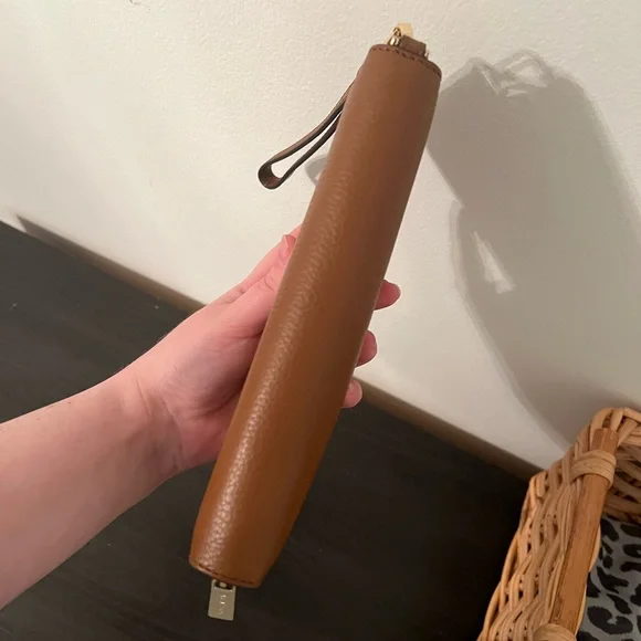 Michael Kors camel color wristlet - Picture 6 of 6